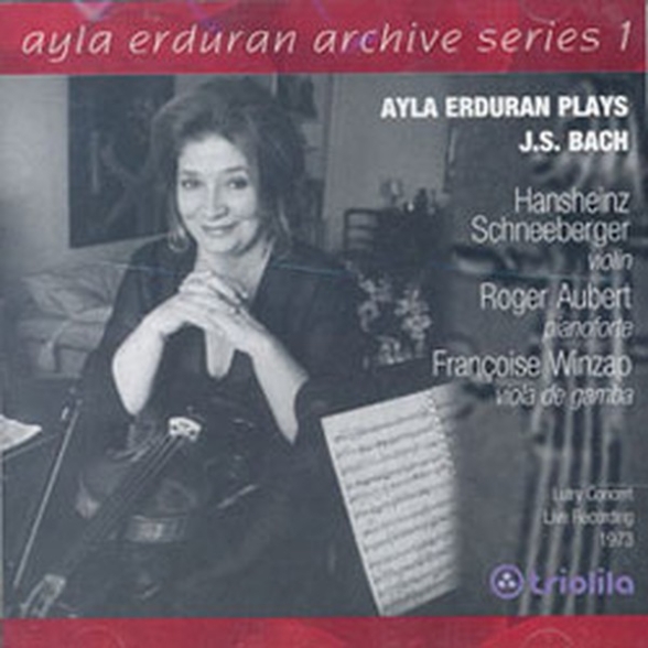 Ayla Erduran: Bach: Trio Sonata, Partita No:2 (Archive Series 1) - CD Foto #1
