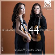 Angela Chun, Jennifer Chun: Bartok: 44 Violin Duos - CD