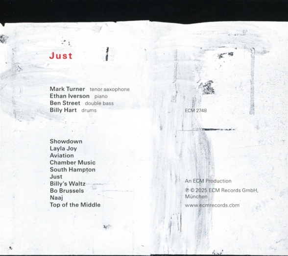 Billy Hart Quartet: Just - CD Foto #2