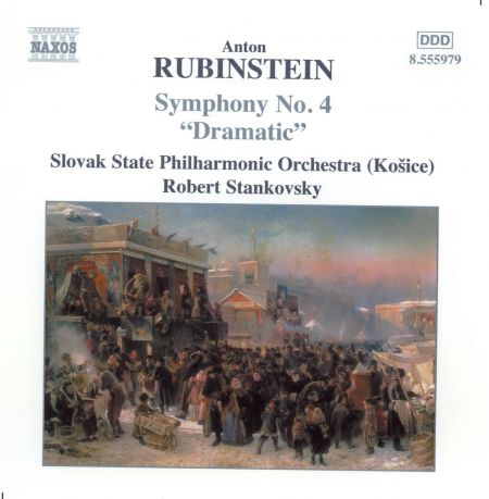 Kosice Slovak State Philharmonic Orchestra, Robert Stankovsky: Rubinstein: Symphony No. 4, 'Dramatic' - CD