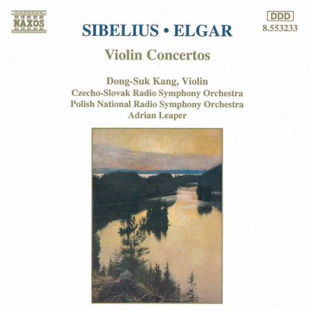 Dong-Suk Kang, Adrian Leaper: Sibelius & Elgar: Violin Concertos - CD