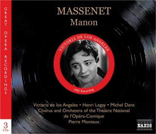 Victoria de los Angeles: Massenet: Manon (Los Angeles, Legay, Monteux) (1955) - CD