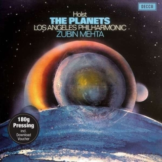 Zubin Mehta, Los Angeles Philharmonic: Holst: The Planets Op.32 - Plak