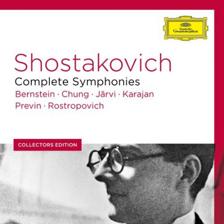 André Previn, Herbert von Karajan, Leonard Bernstein, Mstislav Rostropovich, Myung-Whun Chung, Neeme Järvi: Shostakovich: Complete Symphonies - CD