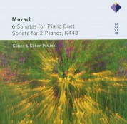 Güher & Süher Pekinel: Mozart: 6 Sonatas for Piano Duet / Sonata for 2 Pianos, K448 - CD