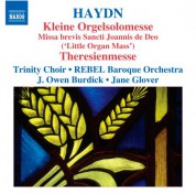 Owen Burdick: Haydn: Kleine Orgelsolomesse - Theresienmesse - CD