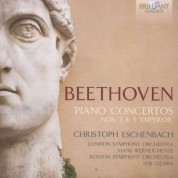 Christoph Eschenbach, London Symphony Orchestra, Hans Werner Henze: Beethoven: Piano Concerto 3 & 5 "Emperor" - CD