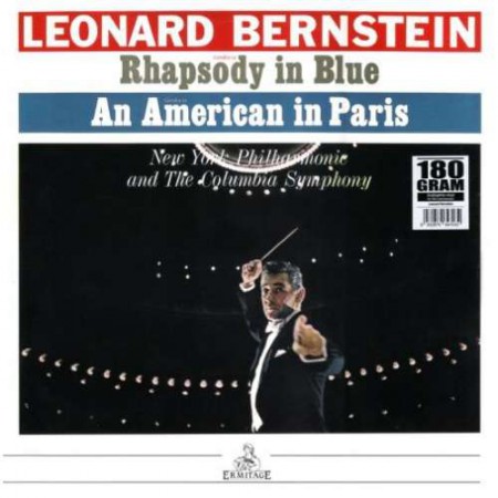 Columbia Symphony Orchestra, New York Philharmonic Orchestra, Leonard Bernstein: Gershwin: Rhapsody In Blue, An American In Paris - Plak