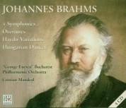 Cristian Mandeal, George Enescu Philharmonic Orchestra: Brahms, Haydn: Symphonies 1-4 / Overtures, Variations / Hungarian Dances - CD