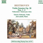 Takako Nishizaki: Beethoven: Violin Sonatas Nos. 6-8 - CD