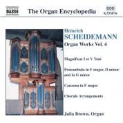 Julia Brown: Scheidemann: Organ Works, Vol. 4 - CD