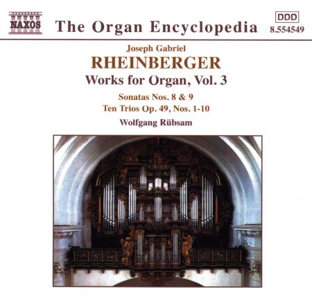 Wolfgang Rubsam: Rheinberger, J.G.: Organ Works, Vol.  3 - CD