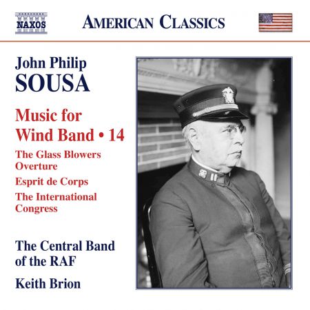 Keith Brion, Central Band of the Royal Air Force: Sousa: Music for Wind Band, Vol. 14 - CD