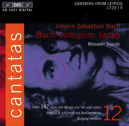 Bach Collegium Japan, Masaaki Suzuki: J.S. Bach: Cantatas, Vol. 12 (BWV 147, 21) - CD