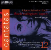 Bach Collegium Japan, Masaaki Suzuki: J.S. Bach: Cantatas, Vol. 12 (BWV 147, 21) - CD