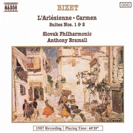 Slovak Philharmonic Orchestra: Bizet: Carmen Suites Nos. 1 and 2 / L'Arlesienne Suites Nos. 1 and 2 - CD