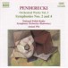 PENDERECKI: Sinfonien Nr. 2 und 4 - CD