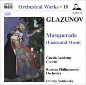 Dmitry Yablonsky: Glazunov, A.K.: Orchestral Works, Vol. 18 - Masquerade / 2 Pieces / Pas De Caractere / Romantic Intermezzo - CD