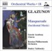 Glazunov, A.K.: Orchestral Works, Vol. 18 - Masquerade / 2 Pieces / Pas De Caractere / Romantic Intermezzo - CD