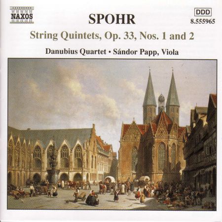 Spohr: String Quintets Op. 33, Nos. 1 and 2 - CD