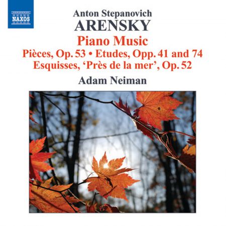 Adam Neiman: Arensky: Piano Music - CD