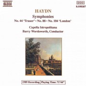 Capella Istropolitana: Haydn: Symphonies, Vol.  3 (Nos. 44, 88, 104) - CD