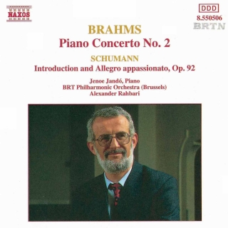 Jenö Jandó: Brahms: Piano Concerto No. 2 / Schumann, R.: Introduction and Allegro Appassinato, Op. 92 - CD
