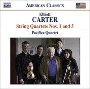 Pacifica Quartet: Carter, E.: String Quartets Nos. 1 and 5 - CD