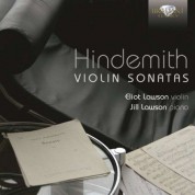 Eliot Lawson, Jill Lawson: Hindemith: Violin Sonatas - CD