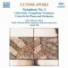 Lutoslawski:  Symphony No. 2 / Little Suite / Symphonic Variations / Piano Concerto - CD