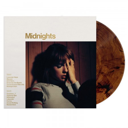 Taylor Swift: Midnights (Limited Special Edition - Mahogany Marbled Vinyl) - Plak