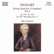 Mozart: String Quartets, K. 172-173 and K. 575, 'Prussian No. 1' - CD