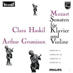 Clara Haskil, Arthur Grumiaux - Mozart: Sonatas For Piano And Violin