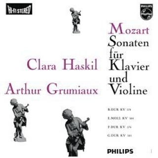 Clara Haskil, Arthur Grumiaux: Mozart: Sonatas For Piano And Violin - Plak