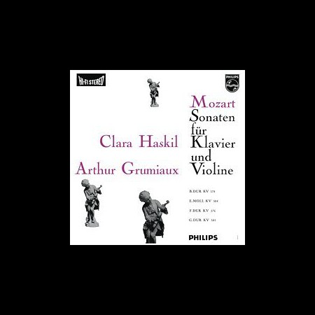 Clara Haskil, Arthur Grumiaux: Mozart: Sonatas For Piano And Violin - Plak