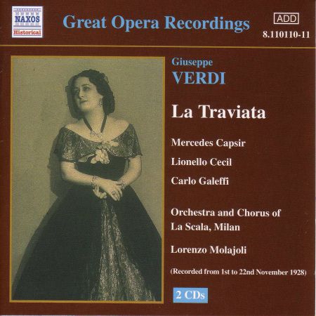 Verdi: Traviata (La) (La Scala) (1928) - CD