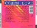 Cohen Live In Concert - CD