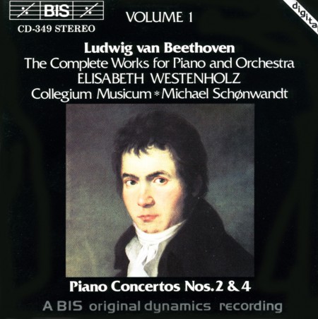 Elisabeth Westenholz, Collegium Musicum Copenhagen, Michael Schønwandt: Beethoven: Complete Works for Piano and Orchestra, Vol.1 - CD