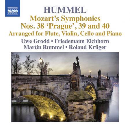 Friedemann Eichhorn, Uwe Grodd, Roland Kruger, Martin Rummel: Mozart: Symphonies Nos. 38, 39, 40 (Arr. Hummel) - CD