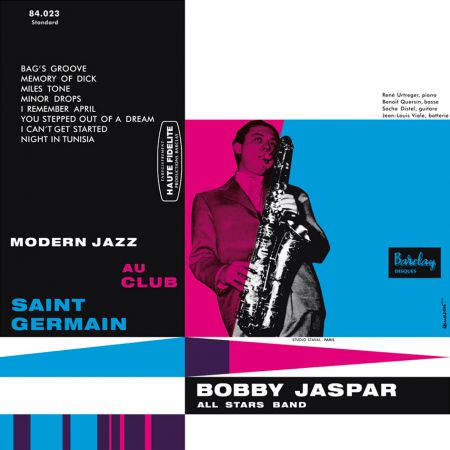 Bobby Jaspar: Modern Jazz au Club Saint Germain - Plak