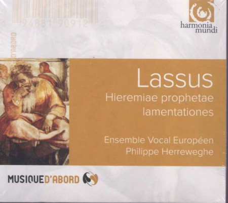 Ensemble Vocal Européen, Philippe Herreweghe: Lassus: Hieremiae Prophetae Lamentationes - CD