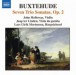 Buxtehude: Chamber Music (Complete), Vol. 2 - 7 Trio Sonatas, Op. 2 - CD