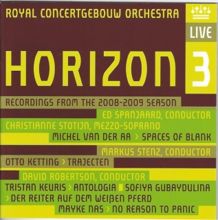 Royal Concertgebouw Orchestra: Horizon 3: Recordings From The 2008-2009 Season - SACD