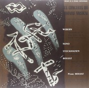 Pierre Boulez: Le Concerts Du Domaine Musical 1956 - Plak