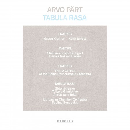 Arvo Part: Tabula Rasa - Plak