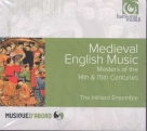 The Hilliard Ensemble: Medieval English Music - CD Foto #1