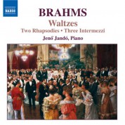 Jenö Jandó: Brahms: Rhapsodies, Op. 79 / Waltzes, Op. 39 - CD