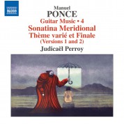 Judicael Perroy: Ponce: Guitar Music, Vol. 4 - CD