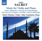 Michi Wiancko: Sauret: Music for Violin and Piano - CD