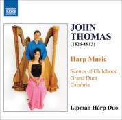 Sebastien Lipman: Thomas, J.: Harp Music - CD